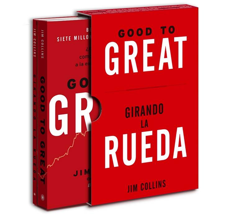 ESTUCHE GOOD TO GREAT + GIRANDO LA RUEDA | 9788417963194 | COLLINS, JIM | Llibreria Online de Vilafranca del Penedès | Comprar llibres en català