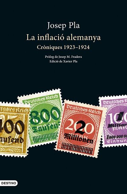 LA INFLACIÓ ALEMANYA | 9788419734044 | PLA, JOSEP | Llibreria Online de Vilafranca del Penedès | Comprar llibres en català