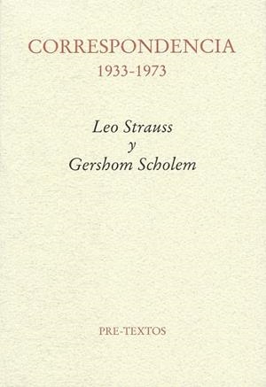 CORRESPONDENCIA 1933 1973 | 9788481919967 | STRAUSS, LEO SCHOLEM, GERSHOM | Llibreria Online de Vilafranca del Penedès | Comprar llibres en català