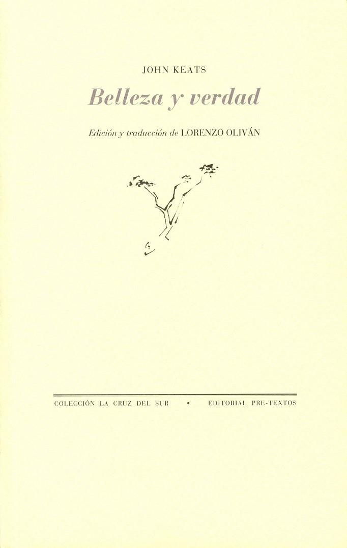 BELLEZA Y VERDAD | 9788492913046 | KEATS, JOHN | Llibreria L'Odissea - Libreria Online de Vilafranca del Penedès - Comprar libros