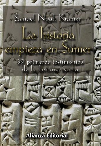 LA HISTORIA EMPIEZA EN SUMER | 9788420679693 | KRAMER, SAMUEL NOAH | Llibreria Online de Vilafranca del Penedès | Comprar llibres en català