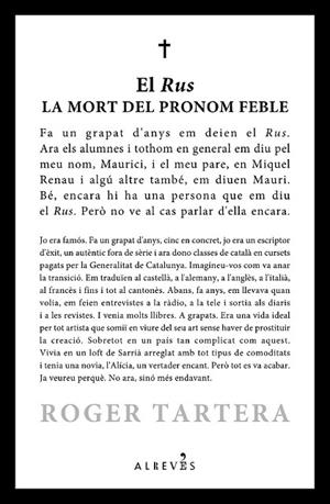 EL RUS | 9788493743550 | TARTERA, ROGER | Llibreria Online de Vilafranca del Penedès | Comprar llibres en català