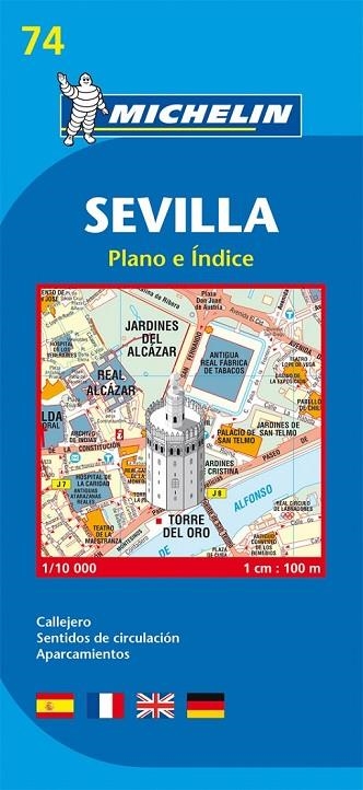 SEVILLA MAPA MICHELIN 2009 | 9782067127869 | AA.VV | Llibreria L'Odissea - Libreria Online de Vilafranca del Penedès - Comprar libros