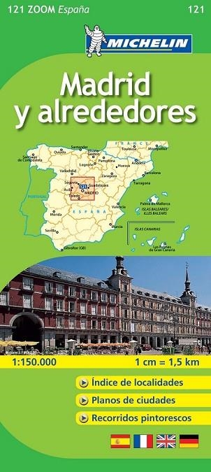 MADRID Y ALREDEDORES MAPA ZOOM ESPAÑA 2010 | 9782067141421 | AA.VV | Llibreria L'Odissea - Libreria Online de Vilafranca del Penedès - Comprar libros