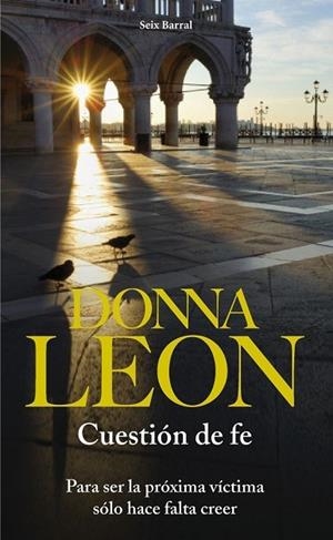 CUESTION DE FE | 9788432228605 | LEON, DONNA | Llibreria L'Odissea - Libreria Online de Vilafranca del Penedès - Comprar libros