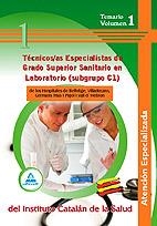TECNICO ESP DE GRADO SUPERIOR SANITARIO EN LABORATORIO TEMA1 | 9788467639148 | INSTITUT CATALA DE LA SALUT | Llibreria L'Odissea - Libreria Online de Vilafranca del Penedès - Comprar libros