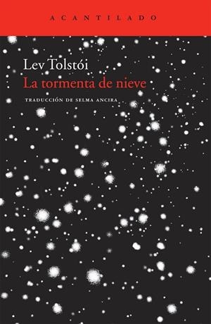 LA TORMENTA DE NIEVE | 9788492649402 | TOLSTOI, LEV | Llibreria Online de Vilafranca del Penedès | Comprar llibres en català