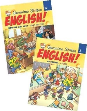 GERONIMO STILTON ENGLISH 3 I 4 +2CD | 9788499321912 | STILTON, GERONIMO | Llibreria L'Odissea - Libreria Online de Vilafranca del Penedès - Comprar libros
