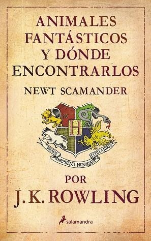 ANIMALES FANTASATICOS Y DONDE ENCONTRARLOS | 9788498382686 | ROWLING, J K | Llibreria Online de Vilafranca del Penedès | Comprar llibres en català