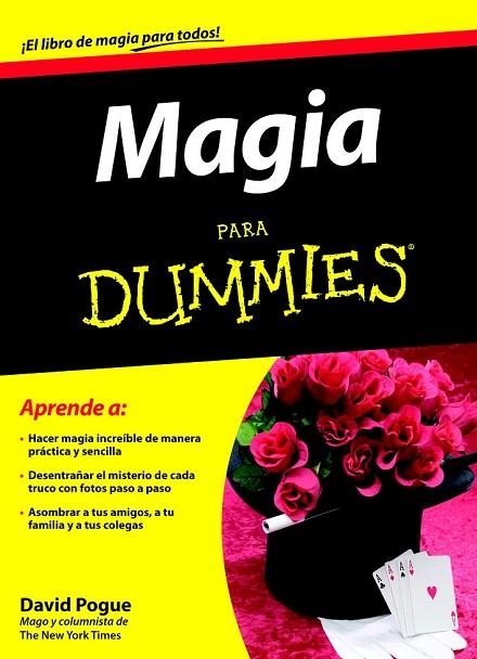 MAGIA PARA DUMMIES | 9788432920769 | POGUE, DAVID | Llibreria L'Odissea - Libreria Online de Vilafranca del Penedès - Comprar libros