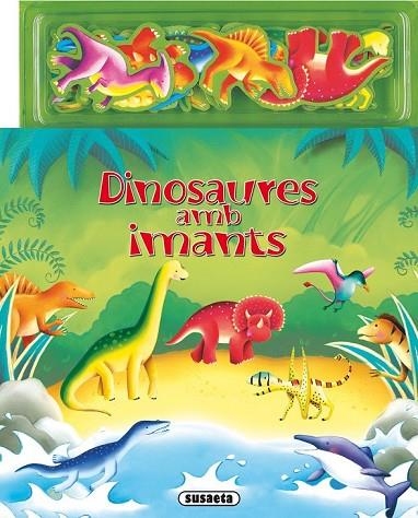 DINOSAURES AMB IMANS | 9788467702668 | AA.VV | Llibreria Online de Vilafranca del Penedès | Comprar llibres en català