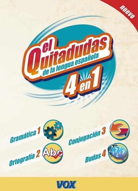 EL QUITADUDAS DE LA LENGUA ESPAÑOLA 4 EN 1 | 9788471538697 | AA.VV | Llibreria Online de Vilafranca del Penedès | Comprar llibres en català