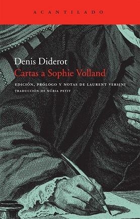 CARTAS A SOPHIE VOLLAND | 9788492649600 | DIDEROT, DENIS | Llibreria Online de Vilafranca del Penedès | Comprar llibres en català