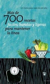 MAS DE 700 RECETAS FACILES SANAS Y BARATAS | 9788498678420 | AA.VV | Llibreria Online de Vilafranca del Penedès | Comprar llibres en català