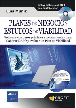 PLANES DE NEGOCIO Y ESTUDIOS DE VIABILIDAD | 9788492956173 | MUÑIZ,LUIS | Llibreria L'Odissea - Libreria Online de Vilafranca del Penedès - Comprar libros