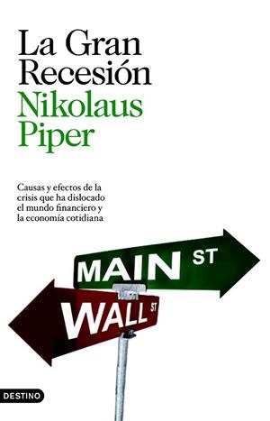 LA GRAN RECESION | 9788423343492 | PIPER, NIKOLAUS | Llibreria L'Odissea - Libreria Online de Vilafranca del Penedès - Comprar libros