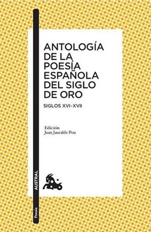 ANTOLOGIA DE LA POESIA ESPAÑOLA DEL SIGLO DE ORO | 9788467033618 | AA. VV. | Llibreria L'Odissea - Libreria Online de Vilafranca del Penedès - Comprar libros