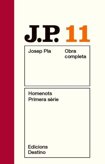 HOMENOTS PRIMERA SERIE | 9788497101516 | PLA, JOSEP | Llibreria Online de Vilafranca del Penedès | Comprar llibres en català