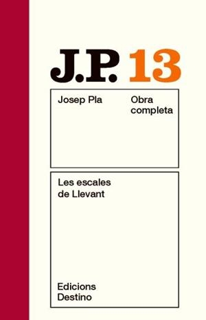 LES ESCALES DE LLEVANT | 9788497101530 | PLA, JOSEP | Llibreria L'Odissea - Libreria Online de Vilafranca del Penedès - Comprar libros