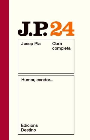 HUMOR CANDOR | 9788497101646 | PLA, JOSEP | Llibreria Online de Vilafranca del Penedès | Comprar llibres en català