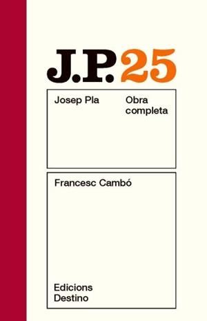 FRANCESC CAMBO MATERIALS PER A UNA HISTORIA | 9788497101653 | PLA, JOSEP | Llibreria Online de Vilafranca del Penedès | Comprar llibres en català