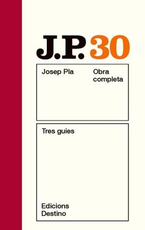 TRES GUIES LA COSTA BRAVA MALLORCA MENORCA EIVISSA CATALUNYA | 9788497101707 | PLA, JOSEP | Llibreria L'Odissea - Libreria Online de Vilafranca del Penedès - Comprar libros