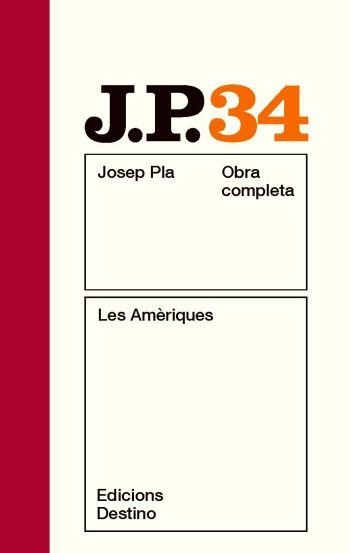 LES AMERIQUES | 9788497101745 | PLA, JOSEP | Llibreria Online de Vilafranca del Penedès | Comprar llibres en català