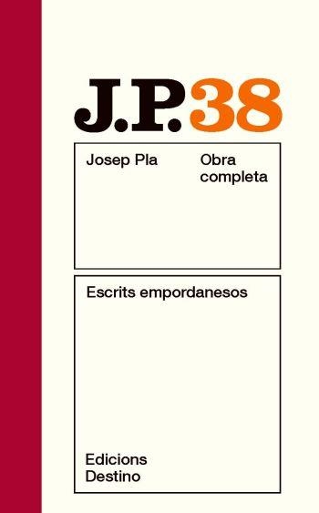 ESCRITS EMPORDANESOS | 9788497101783 | PLA, JOSEP | Llibreria Online de Vilafranca del Penedès | Comprar llibres en català