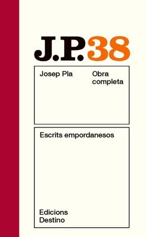 ESCRITS EMPORDANESOS | 9788497101783 | PLA, JOSEP | Llibreria L'Odissea - Libreria Online de Vilafranca del Penedès - Comprar libros