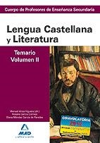 LENGUA CASTELLANA Y LITERATURA TEMARIO VOLUMEN 2 | 9788467628364 | AA.VV | Llibreria L'Odissea - Libreria Online de Vilafranca del Penedès - Comprar libros