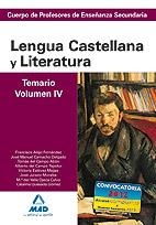 LENGUA CASTELLANA Y LITERATURA TEMARIO VOLUMEN 4 | 9788467628388 | AA.VV | Llibreria L'Odissea - Libreria Online de Vilafranca del Penedès - Comprar libros