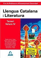 LLENGUA CATALANA I LITERATURA TEMARI VOLUM 4 | 9788466581752 | AA.VV | Llibreria L'Odissea - Libreria Online de Vilafranca del Penedès - Comprar libros