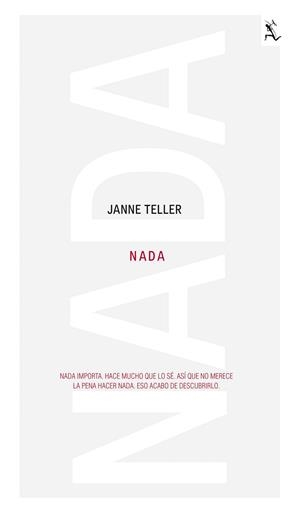 NADA - TELLER | 9788432296963 | TELLER, JANNE | Llibreria Online de Vilafranca del Penedès | Comprar llibres en català