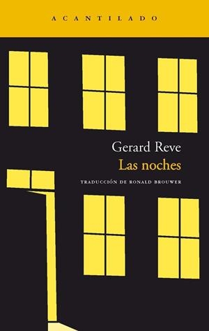 LAS NOCHES | 9788492649860 | REVE, GERARD | Llibreria L'Odissea - Libreria Online de Vilafranca del Penedès - Comprar libros
