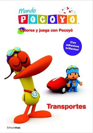 TRANSPORTES COLOREA Y JUEGA CON POCOYO | 9788408099154 | AA.VV | Llibreria Online de Vilafranca del Penedès | Comprar llibres en català