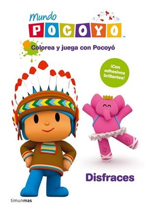 DISFRACES COLOREA Y JUEGA CON POCOYO | 9788408099147 | AA.VV | Llibreria Online de Vilafranca del Penedès | Comprar llibres en català