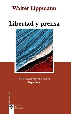 LIBERTAD Y PRENSA | 9788430952168 | LIPPMANN, WALTER | Llibreria L'Odissea - Libreria Online de Vilafranca del Penedès - Comprar libros