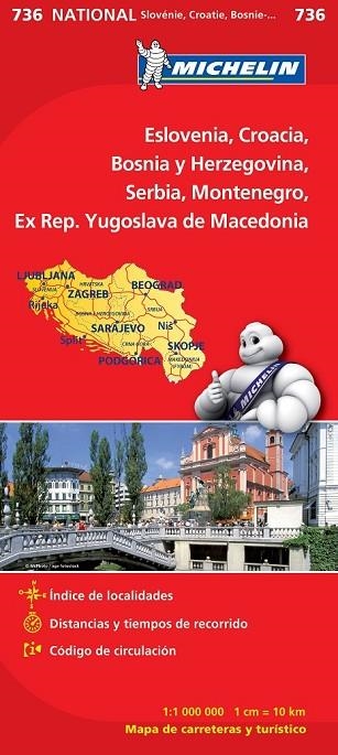 ESLOVENIA CROACIA BOSNIA HERZ 736 2012 | 9782067171978 | AA. VV. | Llibreria L'Odissea - Libreria Online de Vilafranca del Penedès - Comprar libros