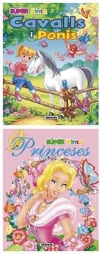 SUPERPINTA PRINCESES / CAVALLS I PONIS | 9788467717655 | AAVV | Llibreria Online de Vilafranca del Penedès | Comprar llibres en català