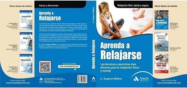 APRENDA A RELAJARSE | 9788497354035 | WALKER, EUGENE | Llibreria L'Odissea - Libreria Online de Vilafranca del Penedès - Comprar libros