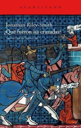 QUE FUERON LAS CRUZADAS | 9788415277606 | RILEY SMITH, JONATHAN | Llibreria L'Odissea - Libreria Online de Vilafranca del Penedès - Comprar libros