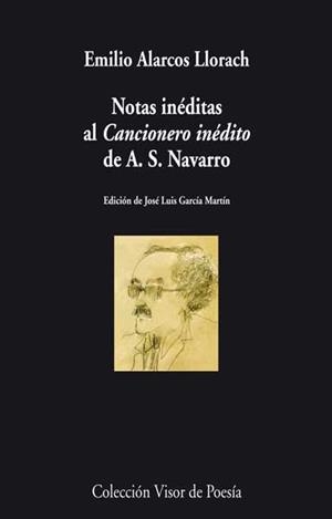 NOTAS  INEDITAS AL CANCIONERO INEDITO | 9788498958089 | ALARCOS, EMILIO | Llibreria L'Odissea - Libreria Online de Vilafranca del Penedès - Comprar libros