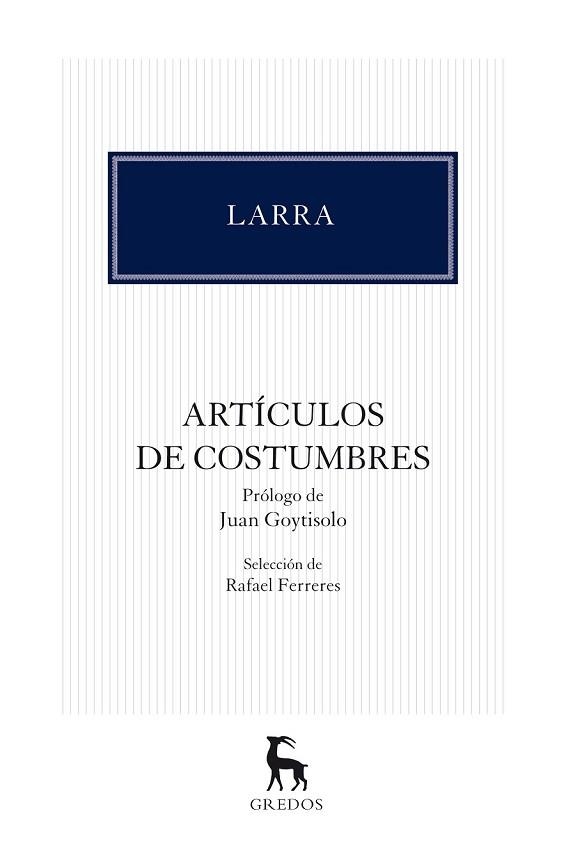 ARTICULOS DE COSTUMBRES | 9788424936358 | LARRA | Llibreria Online de Vilafranca del Penedès | Comprar llibres en català
