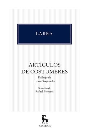 ARTICULOS DE COSTUMBRES | 9788424936358 | LARRA | Llibreria L'Odissea - Libreria Online de Vilafranca del Penedès - Comprar libros