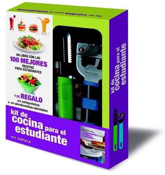 KIT DE COCINA PARA EL ESTUDIANTE | 9788448003609 | AA. VV. | Llibreria Online de Vilafranca del Penedès | Comprar llibres en català