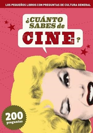 CUANTO SABES DE CINE | 9788499740553 | Llibreria Online de Vilafranca del Penedès | Comprar llibres en català