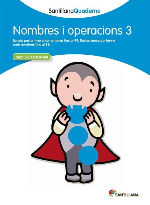 NOMBRES I OPERACIONS 3 AMB SOLUCIONARI | 9788468013848 | AA. VV. | Llibreria L'Odissea - Libreria Online de Vilafranca del Penedès - Comprar libros