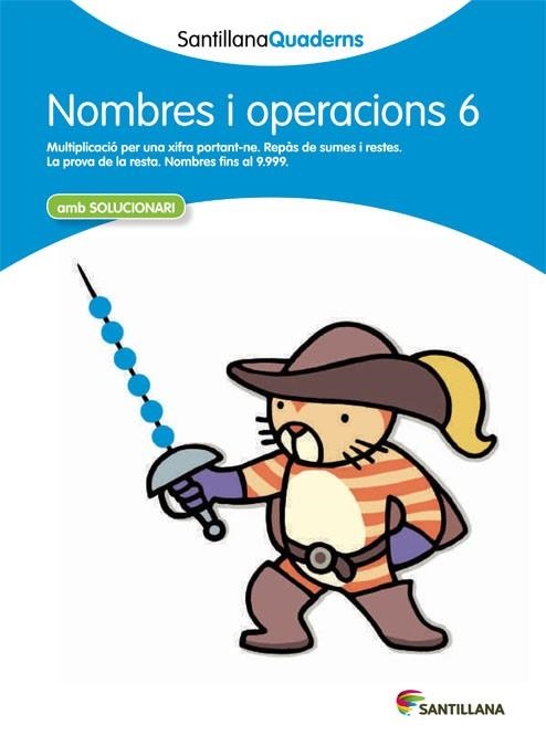 NOMBRES I OPERACIONS 6 AMB SOLUCIONARI | 9788468013879 | AA. VV. | Llibreria L'Odissea - Libreria Online de Vilafranca del Penedès - Comprar libros