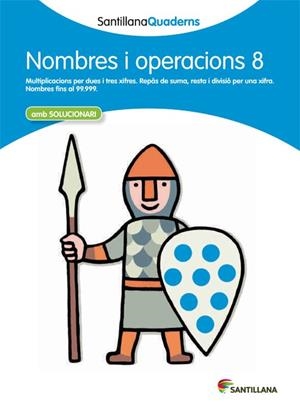 NOMBRES I OPERACIONS 8 AMB SOLUCIONARI | 9788468013893 | AA. VV. | Llibreria Online de Vilafranca del Penedès | Comprar llibres en català