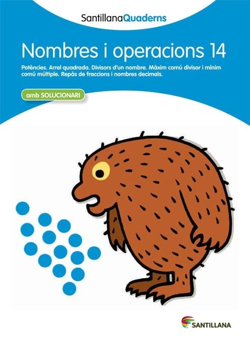 NOMBRES I OPERACIONS 14 AMB SOLUCIONARI | 9788468013954 | AA. VV. | Llibreria L'Odissea - Libreria Online de Vilafranca del Penedès - Comprar libros